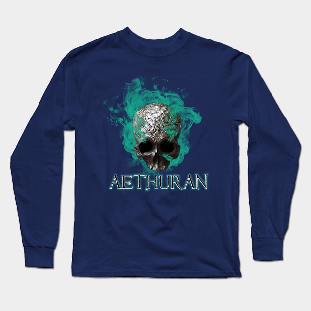 Aethuran Logo Long Sleeve T-Shirt by Aethuran